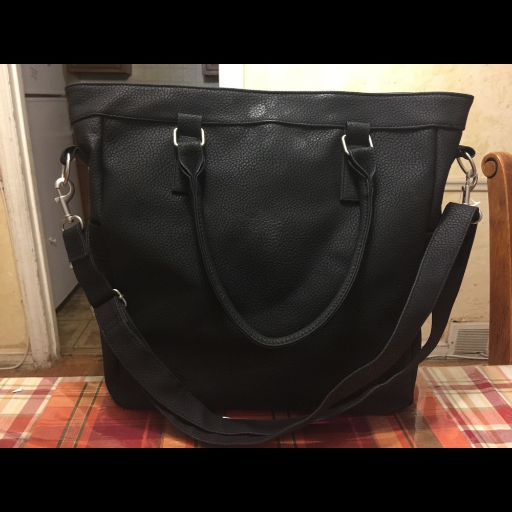 NWT Arizona Jean Co. Black Tote; Large; $75 - Picture 3 of 8